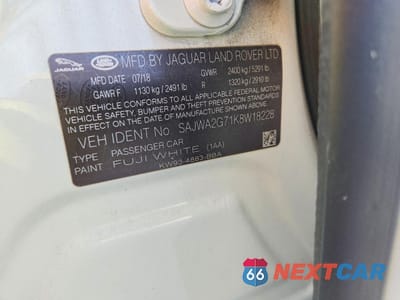 Zdjęcie 13 z 13 samochodu: 2019 JAGUAR XJL PORTFOLIO VIN:SAJWA2G71K8W18228 - miniatura