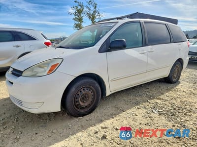 2004 TOYOTA SIENNA LE 7 PASSENGER 5TDZA23CX4S069173 - główne zdjęcie licytacji z USA - miniatura