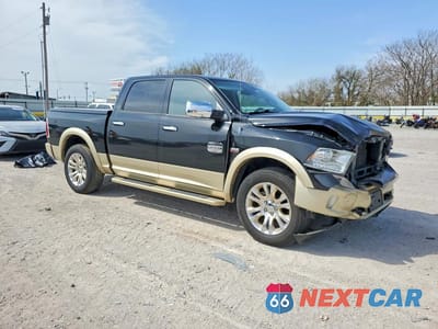 Czwarte zdjęcie samochodu z boku: 2013 RAM 1500 LONGHORN VIN:1C6RR6PT6DS524027 - miniatura