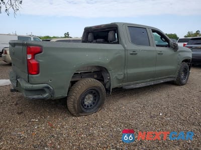 Trzecie zdjęcie samochodu z tyłu: 2022 CHEV SILVERADO LTD VIN:3GCPYFED3NG120531 - miniatura