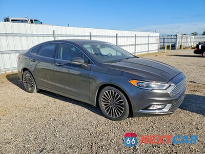 Czwarte zdjęcie samochodu z boku: 2017 FORD FUSION SE VIN:3FA6P0HD9HR222194 - miniatura