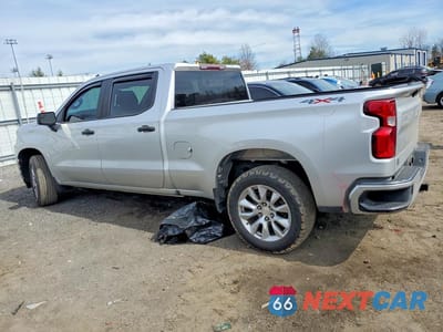 Drugie zdjęcie samochodu z przodu: 2019 CHEVROLET SILVERADO K1500 CUSTOM VIN:3GCPYBEH0KG304445 - miniatura