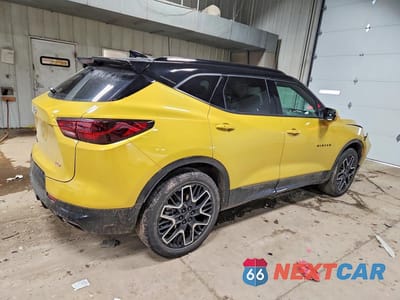 Trzecie zdjęcie samochodu z tyłu: 2023 CHEV BLAZER RS VIN:3GNKBKRS7PS114753 - miniatura