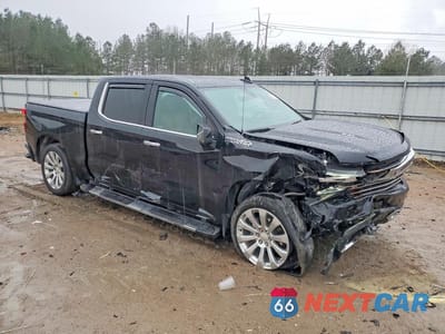 Czwarte zdjęcie samochodu z boku: 2022 CHEV SILVERADO VIN:1GCUYHEL1NZ134529 - miniatura