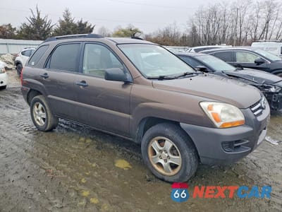 Czwarte zdjęcie samochodu z boku: 2007 KIA SPORTAGE LX VIN:KNDJF724577349555 - miniatura