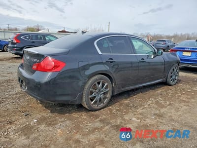 Trzecie zdjęcie samochodu z tyłu: 2011 INFINITI G37 SEDAN X VIN:JN1CV6AR0BM410178 - miniatura