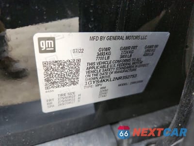 Zdjęcie 13 z 13 samochodu: 2022 CADILLAC ESCALADE ESV PREMIUM LUXURY VIN:1GYS4KKL2NR352753 - miniatura