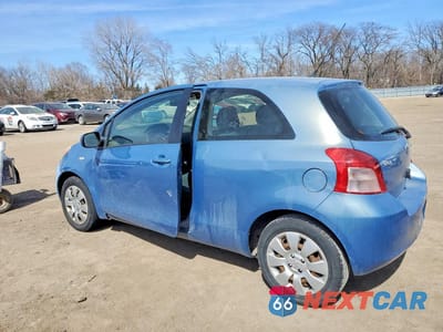 Drugie zdjęcie samochodu z przodu: 2007 TOYOTA YARIS BASE VIN:JTDJT923875091622 - miniatura