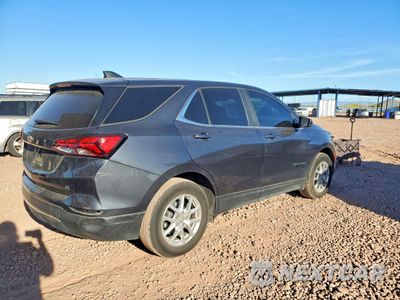 Trzecie zdjęcie samochodu z tyłu: 2022 CHEVROLET EQUINOX LT VIN:2GNAXKEV9N6153644 - miniatura