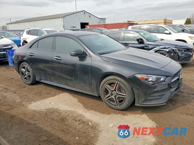 Czwarte zdjęcie samochodu z boku: 2021 MERCEDES-BENZ CLA 250 4MATIC VIN:W1K5J4HB4MN179481 - miniatura