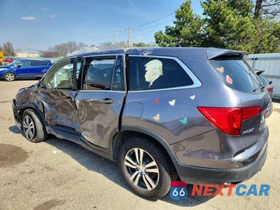 Drugie zdjęcie samochodu z przodu: 2018 HONDA PILOT EXL VIN:5FNYF6H55JB011597 - miniatura