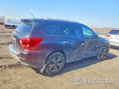 Trzecie zdjęcie samochodu z tyłu: 2017 NISSAN PATHFINDER S VIN:5N1DR2MM7HC680131 - miniatura