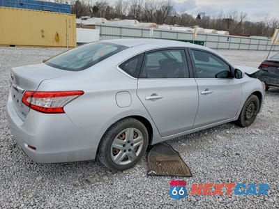 Trzecie zdjęcie samochodu z tyłu: 2014 NISSAN SENTRA S VIN:3N1AB7AP5EY209981 - miniatura