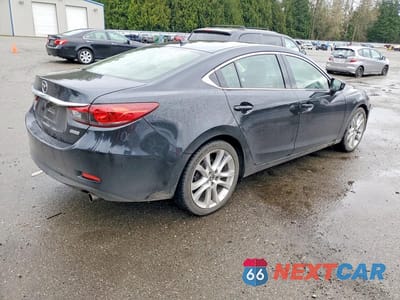 Trzecie zdjęcie samochodu z tyłu: 2015 MAZDA 6 TOURING VIN:JM1GJ1V57F1203301 - miniatura