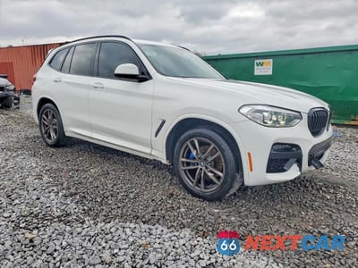 Czwarte zdjęcie samochodu z boku: 2021 BMW X3 SDRIVE30I VIN:5UXTY3C01M9H92438 - miniatura