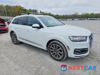Czwarte zdjęcie samochodu z boku: 2018 AUDI Q7 PREMIUM PLUS VIN:WA1LAAF77JD010033 - miniatura