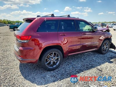 Trzecie zdjęcie samochodu z tyłu: 2019 JEEP GRAND CHEROKEE LIMITED VIN:1C4RJFBGXKC843271 - miniatura