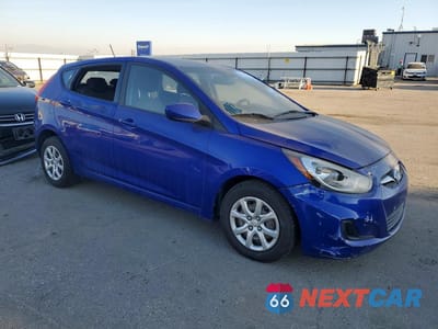 Czwarte zdjęcie samochodu z boku: 2013 HYUNDAI ACCENT GS VIN:KMHCT5AE9DU081943 - miniatura