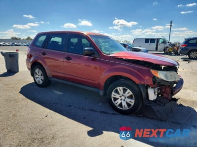 Czwarte zdjęcie samochodu z boku: 2010 SUBARU FORESTER 2.5X VIN:JF2SH6AC6AH740234 - miniatura