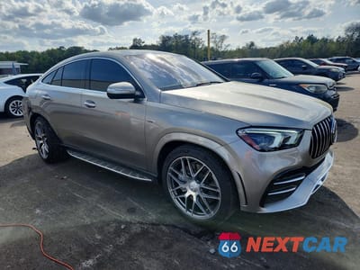 Czwarte zdjęcie samochodu z boku: 2021 MERCEDES-BENZ GLE COUPE AMG 53 4MATIC VIN:4JGFD6BB2MA541675 - miniatura