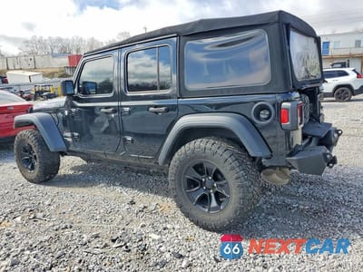 Drugie zdjęcie samochodu z przodu: 2019 JEEP WRANGLER UNLIMITED SPORT VIN:1C4HJXDGXKW638675 - miniatura