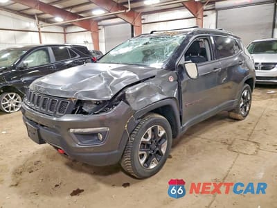 2018 JEEP COMPASS TRAILHAWK 3C4NJDDB4JT163633 - główne zdjęcie licytacji z USA - miniatura