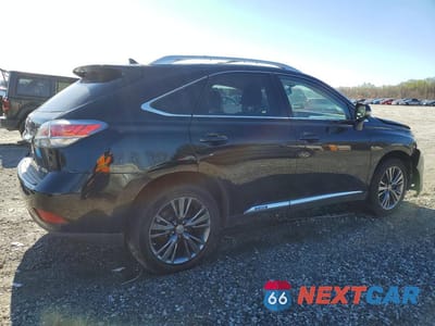 Trzecie zdjęcie samochodu z tyłu: 2013 LEXUS RX 450H BASE VIN:JTJBC1BA4D2056770 - miniatura