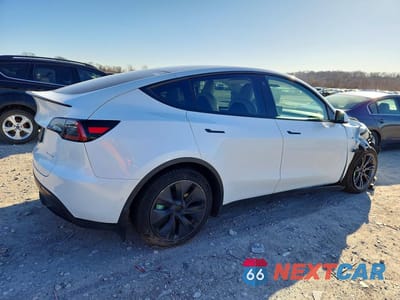 Trzecie zdjęcie samochodu z tyłu: 2022 TESLA MODEL Y VIN:7SAYGAEE2NF521886 - miniatura