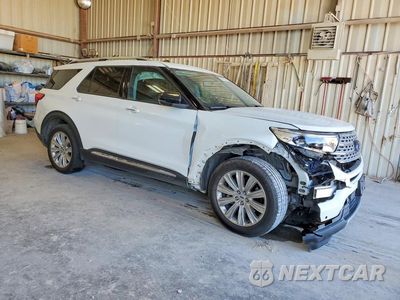 Czwarte zdjęcie samochodu z boku: 2022 FORD EXPLORER LIMITED VIN:1FMSK7FH1NGA78158 - miniatura