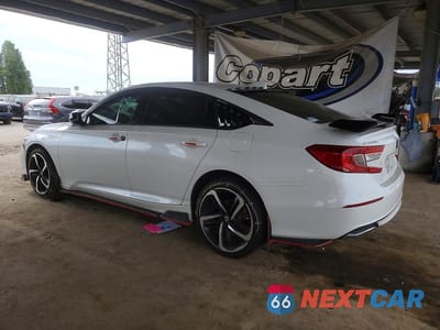 Drugie zdjęcie samochodu z przodu: 2022 HONDA ACCORD LX VIN:1HGCV1F12NA071014 - miniatura
