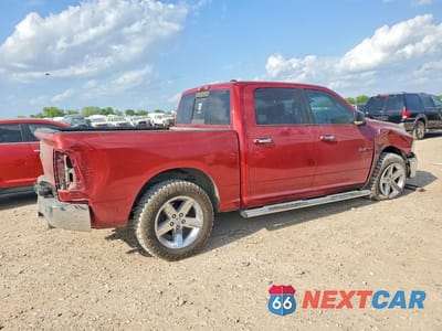 Trzecie zdjęcie samochodu z tyłu: 2010 DODGE RAM 1500 VIN:1D7RB1CT4AS181712 - miniatura
