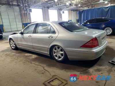 Drugie zdjęcie samochodu z przodu: 2003 MERCEDES-BENZ S 500 4MATIC VIN:WDBNG84JX3A362496 - miniatura