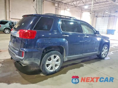 Trzecie zdjęcie samochodu z tyłu: 2016 GMC TERRAIN SLT VIN:2GKFLUE33G6247272 - miniatura