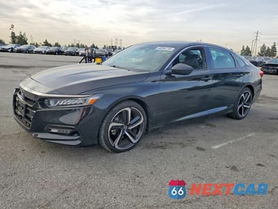 2019 HONDA ACCORD SPORT 1HGCV1F38KA136848 - główne zdjęcie licytacji z USA - miniatura