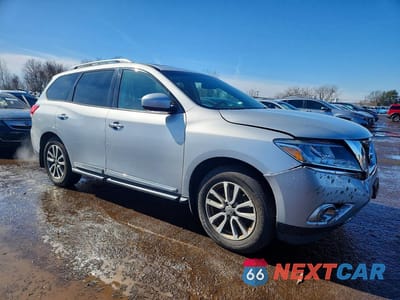 Czwarte zdjęcie samochodu z boku: 2015 NISS PATHFINDER VIN:5N1AR2MM3FC720804 - miniatura