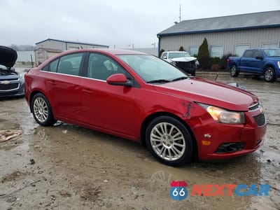 Czwarte zdjęcie samochodu z boku: 2012 CHEVROLET CRUZE ECO VIN:1G1PJ5SC3C7397546 - miniatura
