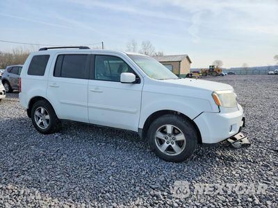 Czwarte zdjęcie samochodu z boku: 2009 HONDA PILOT EX VIN:5FNYF48449B045649 - miniatura