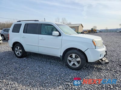 Czwarte zdjęcie samochodu z boku: 2009 HONDA PILOT EX VIN:5FNYF48449B045649 - miniatura