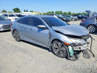 Czwarte zdjęcie samochodu z boku: 2016 HONDA CIVIC EXL VIN:2HGFC1F76GH654004 - miniatura