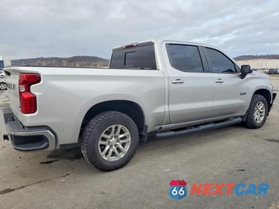 Trzecie zdjęcie samochodu z tyłu: 2020 CHEVROLET SILVERADO K1500 LT VIN:3GCUYDET9LG116057 - miniatura