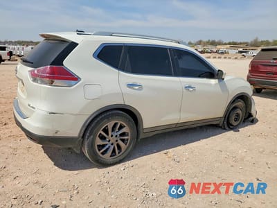Trzecie zdjęcie samochodu z tyłu: 2015 NISSAN ROGUE SL VIN:5N1AT2MV2FC901225 - miniatura