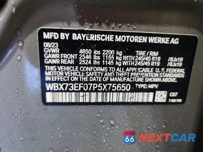 Zdjęcie 14 z 14 samochodu: 2023 BMW X1 XDRIVE28I VIN:WBX73EF07P5X75650 - miniatura
