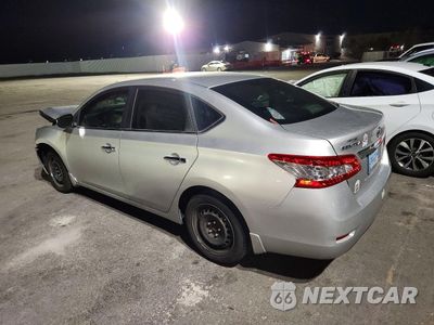 Drugie zdjęcie samochodu z przodu: 2015 NISSAN SENTRA S VIN:3N1AB7AP5FY328308 - miniatura
