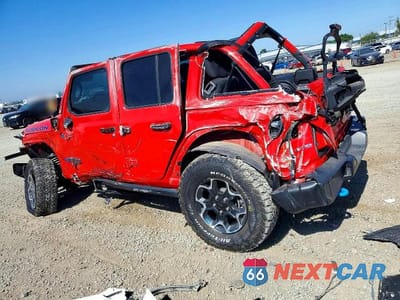 Drugie zdjęcie samochodu z przodu: 2023 JEEP WRANGLER RUBICON 4XE VIN:1C4JJXR68PW580705 - miniatura