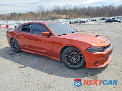 Czwarte zdjęcie samochodu z boku: 2021 DODGE CHARGER SCAT PACK VIN:2C3CDXGJ7MH619290 - miniatura