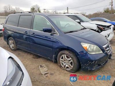 Czwarte zdjęcie samochodu z boku: 2007 HONDA ODYSSEY EX VIN:5FNRL38487B089268 - miniatura