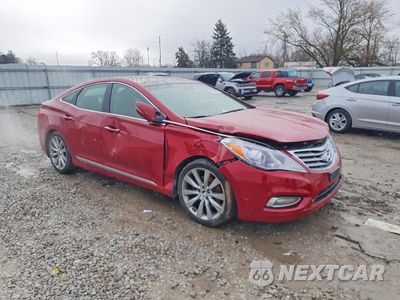 Czwarte zdjęcie samochodu z boku: 2013 HYUNDAI AZERA BASE VIN:KMHFH4JG3DA318082 - miniatura