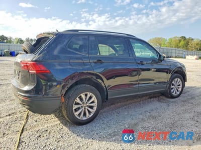 Trzecie zdjęcie samochodu z tyłu: 2020 VOLKSWAGEN TIGUAN S VIN:3VV1B7AX6LM052609 - miniatura