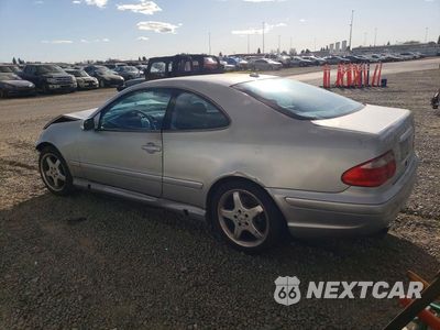 Drugie zdjęcie samochodu z przodu: 2000 MERCEDES-BENZ CLK 430 VIN:WDBLJ70G4YF129690 - miniatura