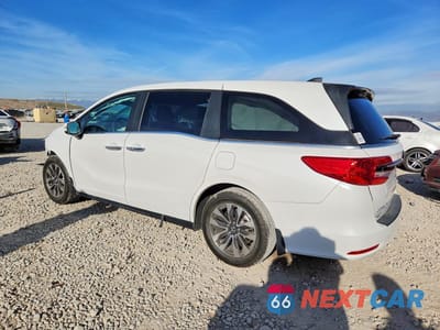 Drugie zdjęcie samochodu z przodu: 2023 HONDA ODYSSEY EXL VIN:5FNRL6H67PB015097 - miniatura